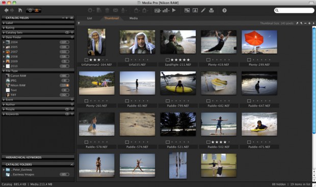 Phase One Media Pro - überarbeitetes Benutzerinferface (Bild: Phase One)